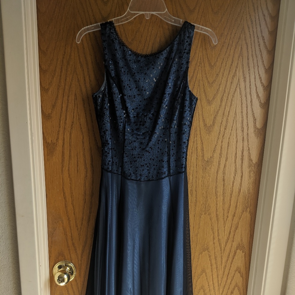 Rampage blue sleeveless dress 3